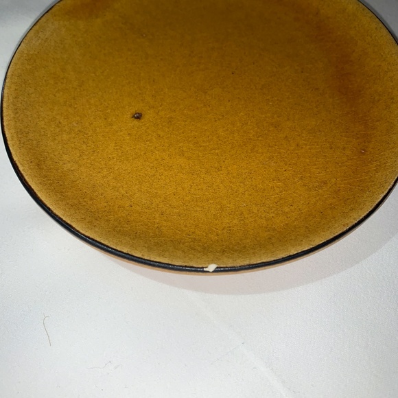 Terre e Provence Mustard Yellow Coffee Mugs, 4 Set - Picture 4 of 5